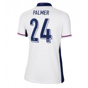 England Cole Palmer #24 Hemmatröja Kvinnor EM 2024 Kortärmad